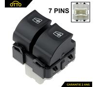 Pulsante Alzacristalli Anteriore Sinistro per Renault Clio 4 Captur Duster=