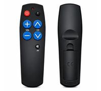 Controllo remoto universale per Senior Telecomando con Tasti Grandi per Anziani Facile da usare e configurare per dispositivi TV IR Originale Remote Control Required for Pairing