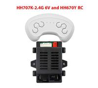 Controllo ricevitore auto elettrica per bambini HH707K-2.4G motori 1 PC 6V 12V