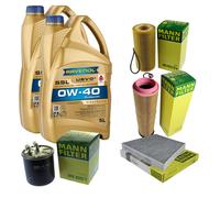 Controllo Set 10 L RAVENOL SSL 0W-40 per Mercedes E-Klasse T-Modell S211 W211
