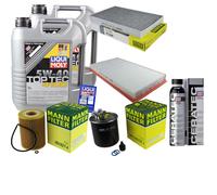 Controllo Set 10L Liqui Moly Top Tec 4100 5W-40 Per Mercedes-Benz Vito/Mixto