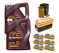 Controllo Set 10L MANNOL 5W-30 NGK Candele Per Mercedes-Benz E-Class SL