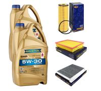 Controllo Set 10L RAVENOL SMP 5W-30 per VW Crafter 30-50 Furgone 2.5 TDI
