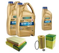 Controllo Set 11L 5W-30 per Mercedes-Benz Sprinter 3-T Furgone 906 213 CDI Olio
