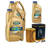 Controllo Set 11L 5W-40 per Mercedes-Benz M-Klasse 166 ML 350 BlueTEC 4matic