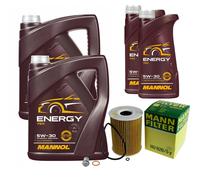 Controllo Set 12 L Energy 5W-30 per Mercedes M-Klasse W164 ML 420 CDI 4matic