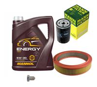 Controllo Set 5 L 5W-30 per Audi 80 2.0 1.6 1.8 S 100 Coupe VW Golf II