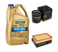 Controllo Set 5 L DENCKERMANN RAVENOL FDS 5W-30 per Ford Transit Kasten