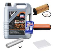 Controllo Set 5 L Liqui Moly Top Tec 0W-30 per BMW X5 xDrive30d xDrive40d