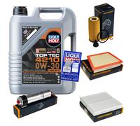 Controllo Set 5 L Liqui Moly Top Tec 4210 0W-30 Per BMW 2 Active Tourer