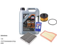 Controllo Set 5 L Liqui Moly Top Tec 4210 0W-30 Per Mercedes A-Klasse GLA