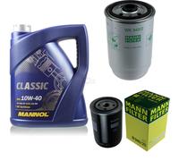 Controllo Set 5 L MANNOL Classic 10W-40 per VW Transporter III Bus Caddy I