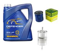 Controllo Set 5 L MANNOL Defender 10W-40 per Peugeot 206 CC 1.6 16V 2.0 S16