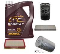 Controllo Set 5 L MANNOL Energy 5W-30 per Audi 80 Avant RS2 quattro S2 2.6