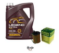 Controllo Set 5 L MANNOL Legend Extra 0W-30 per Citroën Berlingo 1.6 BlueHDi