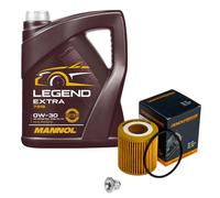 Controllo Set 5 L MANNOL Legend Extra 0W-30 per Opel Grandland X 1.5 Turbo D