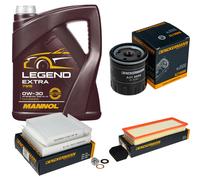 Controllo Set 5 L MANNOL Legend Extra 0W-30 per Peugeot 2008 I 1.2 THP