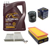 Controllo Set 5 L MANNOL Legend Extra 0W-30 per Peugeot 2008 I 1.2 THP