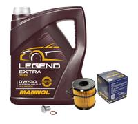 Controllo Set 5 L MANNOL Legend Extra 0W-30 per Peugeot 207 CC 1.6 16V 1.4