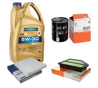 Controllo Set 5 L RAVENOL FO 5W-30 per Honda CR-V III 2.0i-VTEC 4WD 2.4i-VTEC