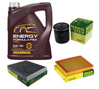 Controllo Set 5L 5W-30 MANNOL Energy Formula PSA per Toyota Prius 1.8 Hybrid