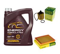 Controllo Set 5L 5W-30 MANNOL Energy Formula PSA per Toyota Prius 1.8 Hybrid