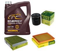 Controllo Set 5L 5W-30 MANNOL Energy Formula PSA per Toyota Prius 1.8 Hybrid