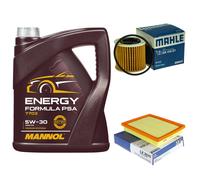 Controllo Set 5L 5W-30 MANNOL Energy Formula PSA per Toyota Prius 1.8 Hybrid