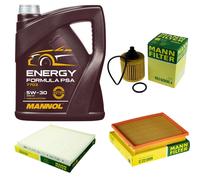Controllo Set 5L 5W-30 MANNOL Energy Formula PSA per Toyota Prius 1.8 Hybrid