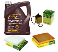 Controllo Set 5L 5W-30 MANNOL Energy Formula PSA per Toyota Prius 1.8 Hybrid