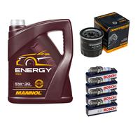 Controllo Set 5L Energy 5W-30 per Chevrolet Matiz 0.8 1.0 LPG Aveo/Kalos