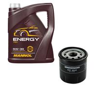 Controllo Set 5L Energy 5W-30 per Renault Twingo II 1.2 16V Clio III Dacia