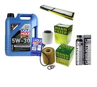 Controllo Set 5L Liqui Moly 5W-30 da Molto Tempo High-Tech per BMW 1er 116i 118i