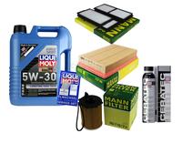 Controllo Set 5L Liqui Moly 5W-30 Longtime High Tech Per Mazda 3 1.6 Di Turbo