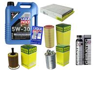 Controllo Set 5L Liqui Moly 5W-30 Longtime High Tech per VW Lupo 1.2 TDI 3L