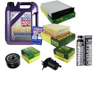 Controllo Set 5L Liqui Moly 5W-40 Leichtlauf High Tech Per Renault Megane II