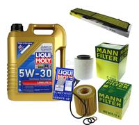 Controllo Set 5L Liqui Moly Longlife 5W-30 per BMW 1er E87 116i 118i 120i