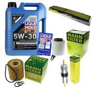 Controllo Set 5L Liqui Moly Longtime 5W-30 per BMW 1er E87 116i 118i 120i