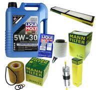 Controllo Set 5L Liqui Moly Longtime 5W-30 per BMW 1er E87 116i 118i 120i