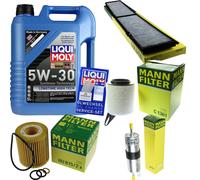 Controllo Set 5L Liqui Moly Longtime 5W-30 per BMW 1er E87 116i 118i 120i