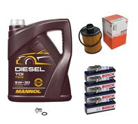 Controllo Set 5L MANNOL 5W-30 DIESEL TDI Per Alfa Romeo Spider 1.8 TBi
