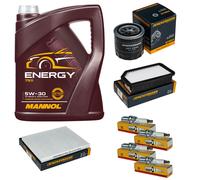 Controllo Set 5L MANNOL 5W-30 NGK Candele Per Hyundai IX20 1.4 1.6 KIA