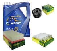 Controllo Set 5L MANNOL Classic 10W-40 per Renault Modus/Grand 1.6 1.4 1.5