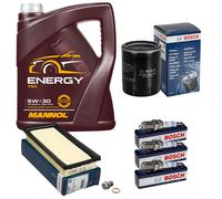 Controllo Set 5L MANNOL Energy 5W-30 per Mitsubishi Mirage Stufenheck 1.2