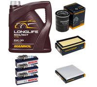 Controllo Set 5L MANNOL LONGLIFE 5W-30 BOSCH Candele Per Mitsubishi Mirage