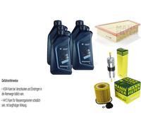 Controllo Set 5L per BMW Olio Twinpower 5W-30 Mann 5er F10 F18 X1 E84