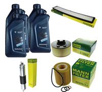 Controllo Set 5L Per BMW Olio TWINPOWER 5W-30 MANN-FILTER 3er Compact E46 64030