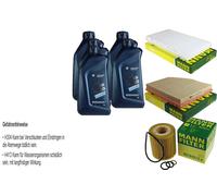 Controllo Set 5L Per BMW Olio TwinPower 5W-30 MANN-FILTER E60 5er 64030707