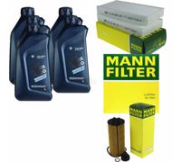 Controllo Set 5L Per BMW Olio TWINPOWER 5W-30 MANN-FILTER Mini F56 F55 2 Active