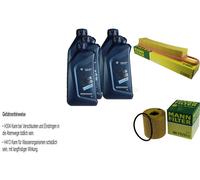 Controllo Set 5L Per BMW Olio TWINPOWER 5W-30 MANN-FILTER Mini R56 64030306